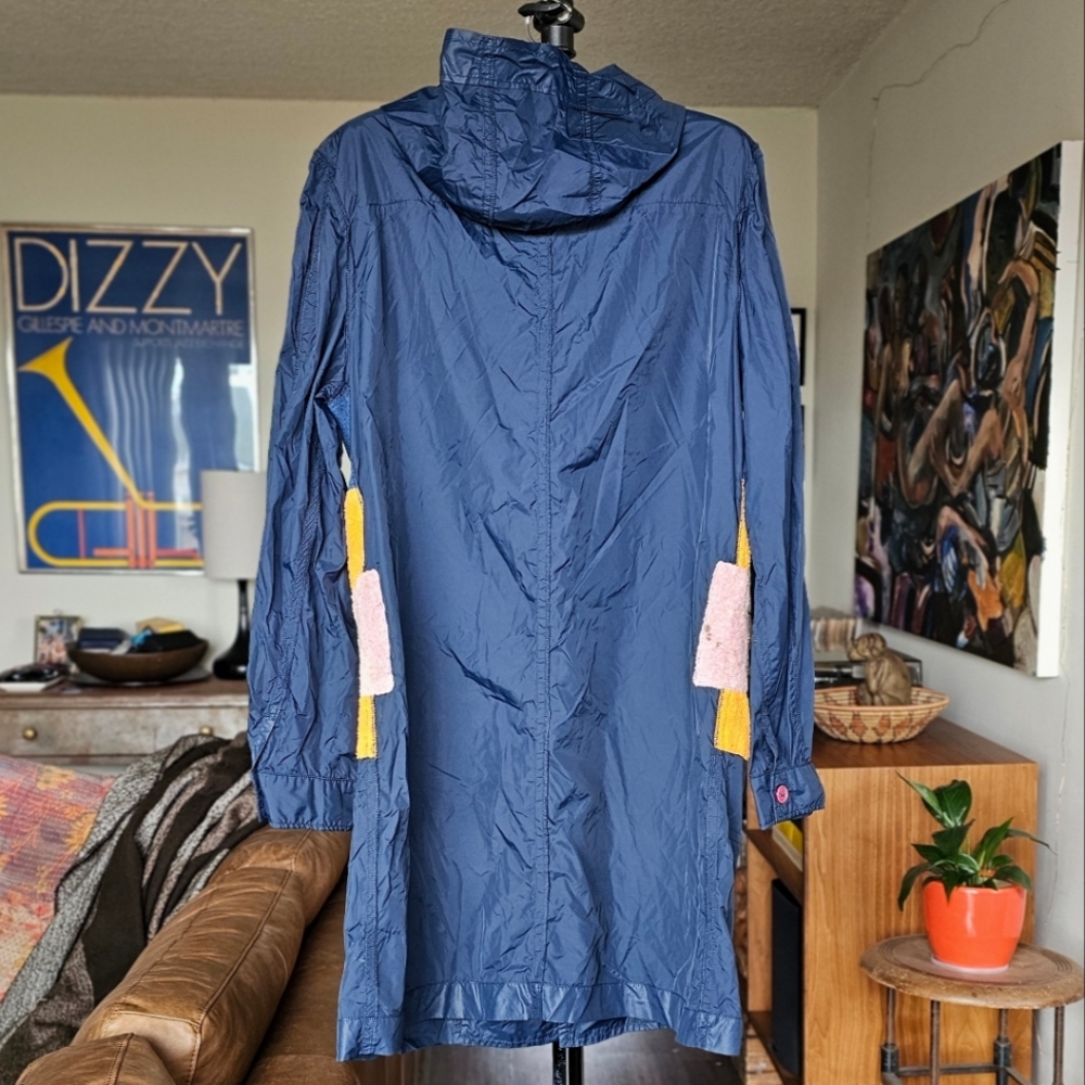 RARE Comme Des Garcons Pile Panel Nylon Duffle Jacket - Picture 4 of 6